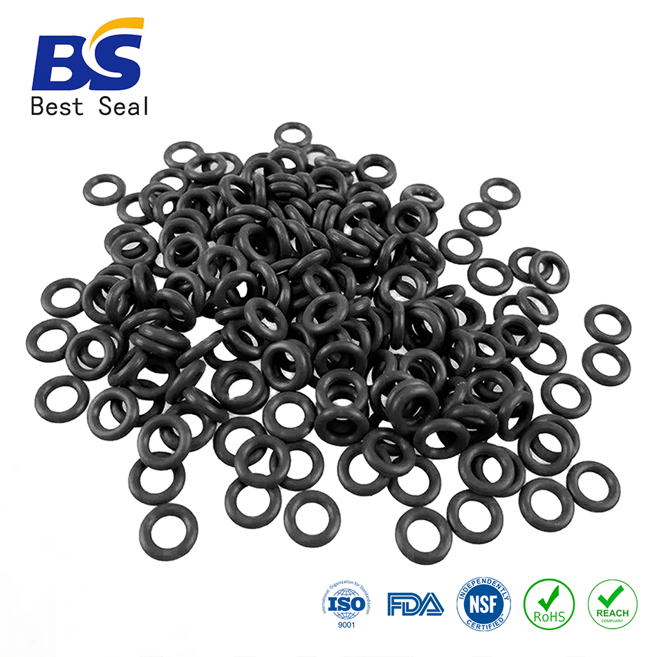 Food Grade O-Ring Seals Various Sizes Silicone Rubber O Rings