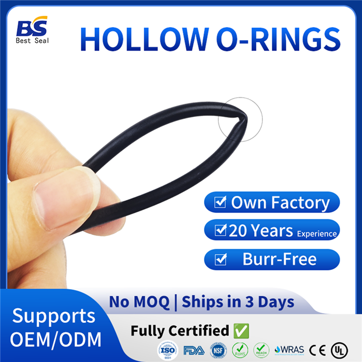 parker hollow o-ring cord stock